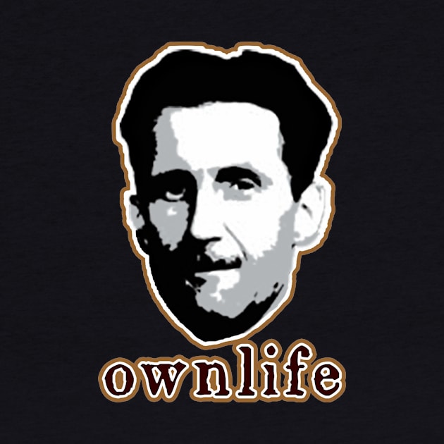 GEORGE ORWELL OWNLIFE 1984 NOVEL DESIGN by FrenkMelk